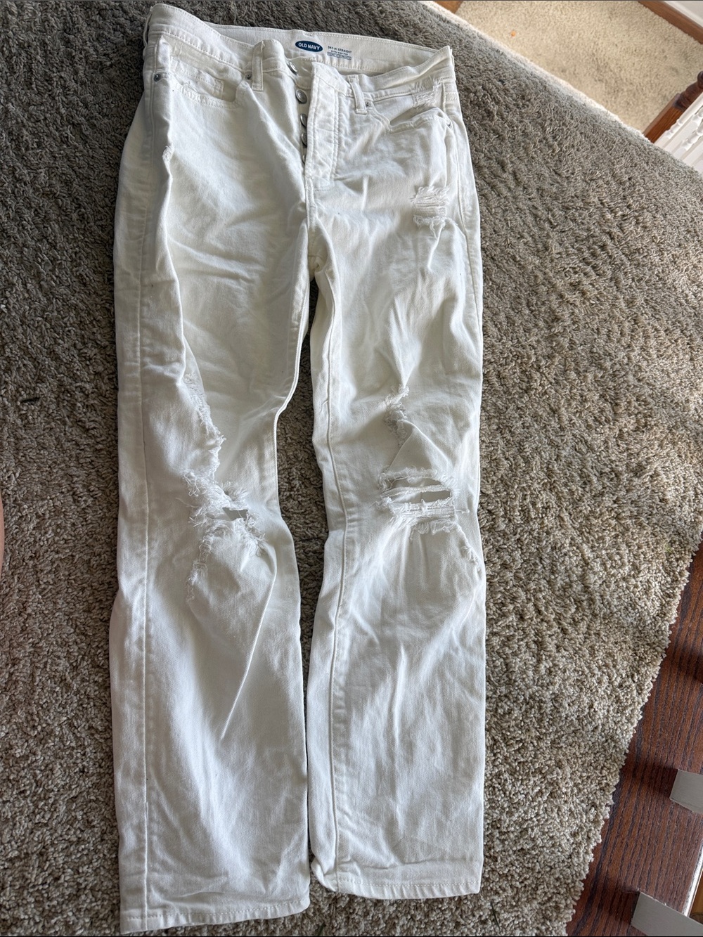 Old Navy White Women’s jeans
